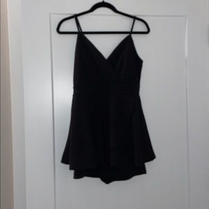 NWT Active USA Black Romper